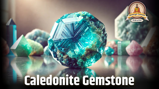 Caledonite Gemstone