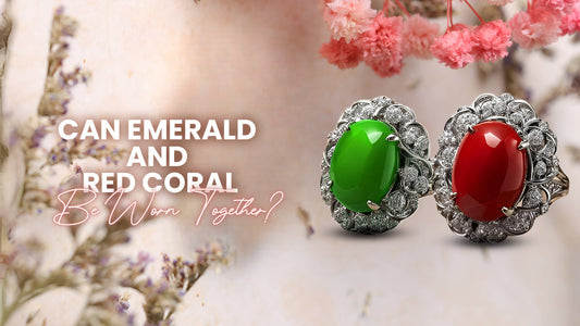 Can Emerald and Red Coral Be Worn Together