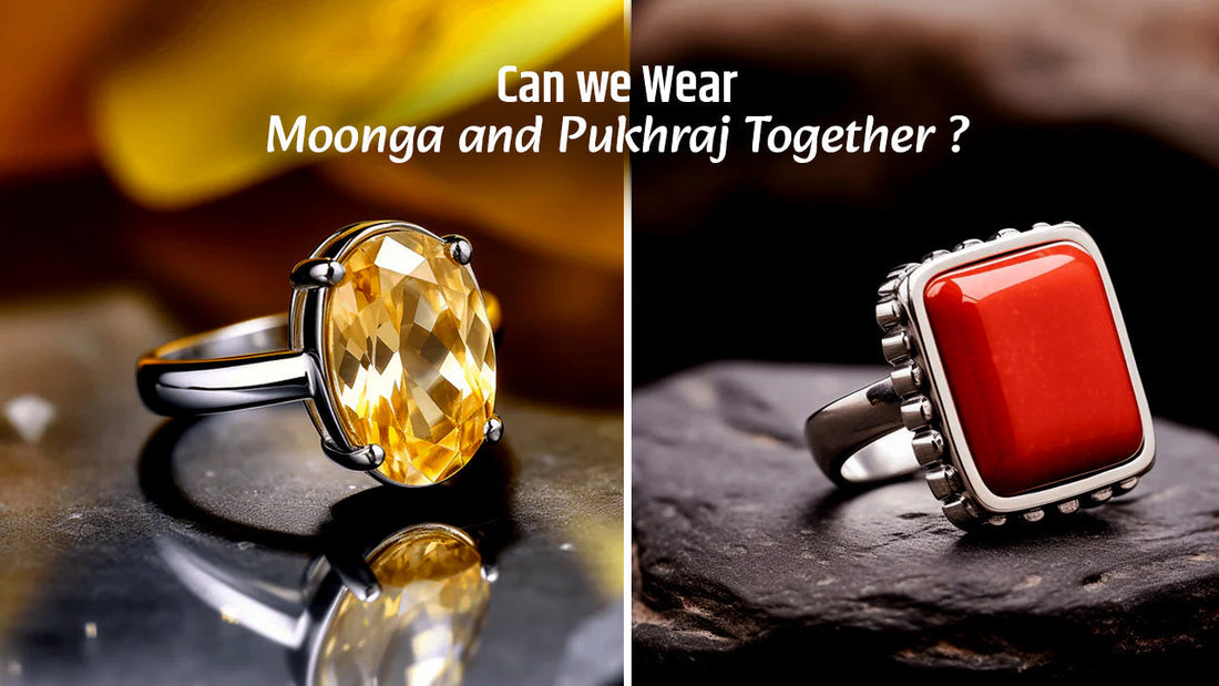 Can We Wear Moonga and Pukhraj Together