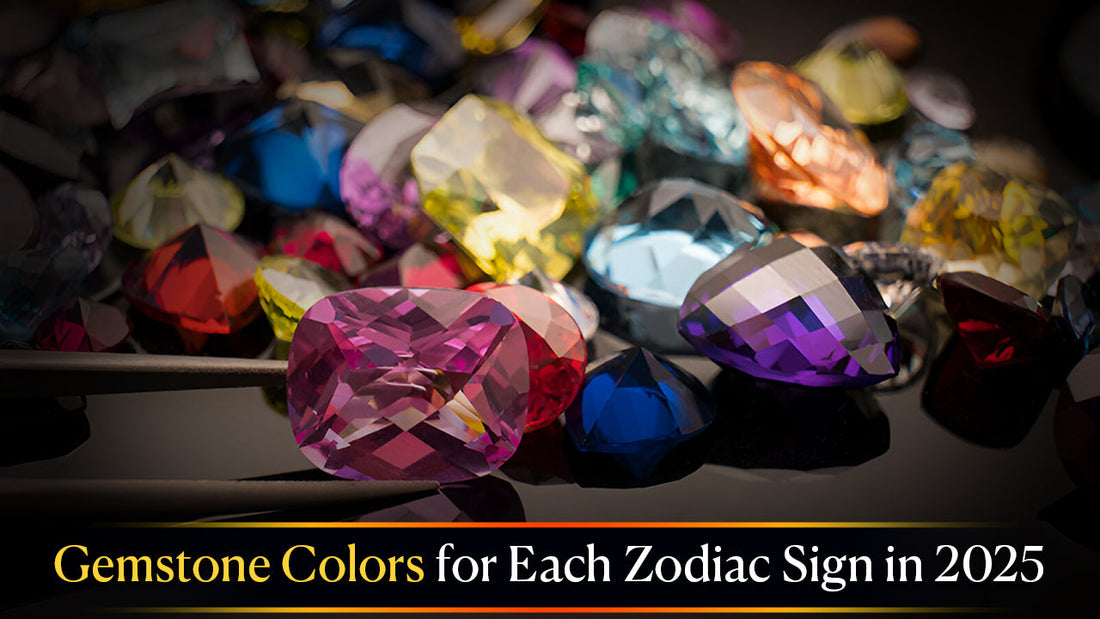 Gemstone Colors for Each Zodiac Sign in 2025