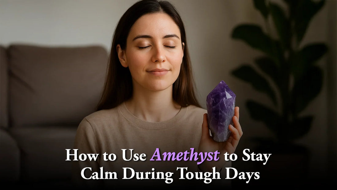 How to Use Amethyst to Stay Calm During Tough Days
