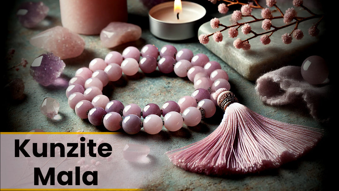 Kunzite Mala