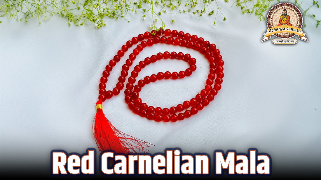 Red Carnelian Mala