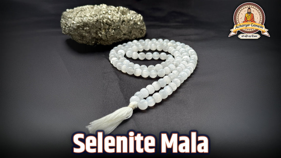 Selenite Mala