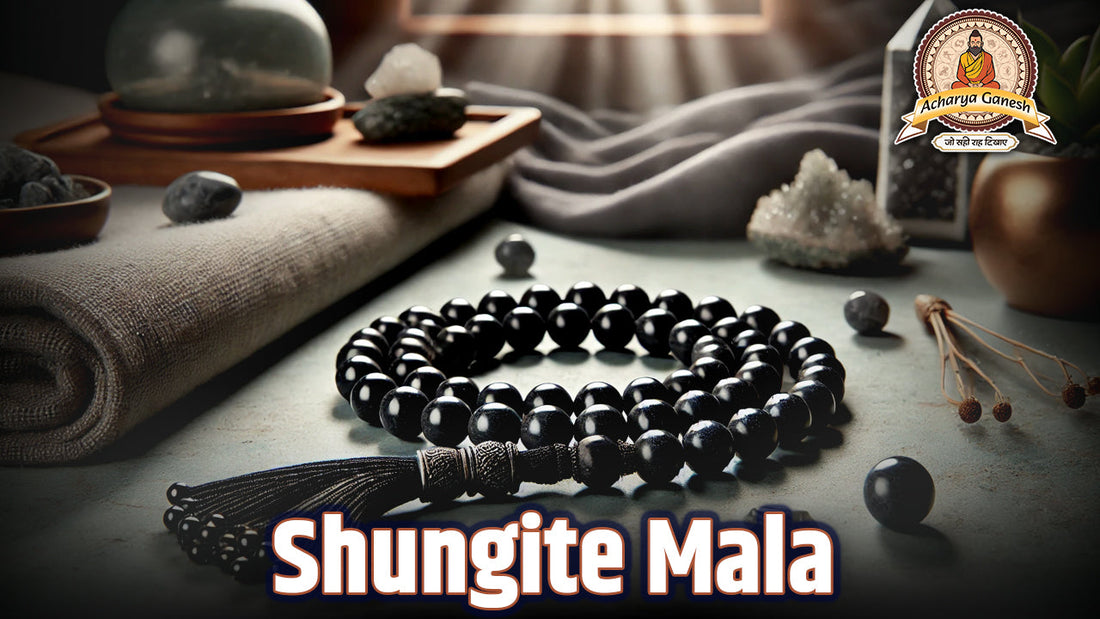 Shungite Mala