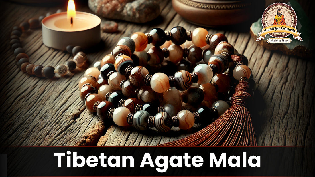 Tibetan Agate Mala