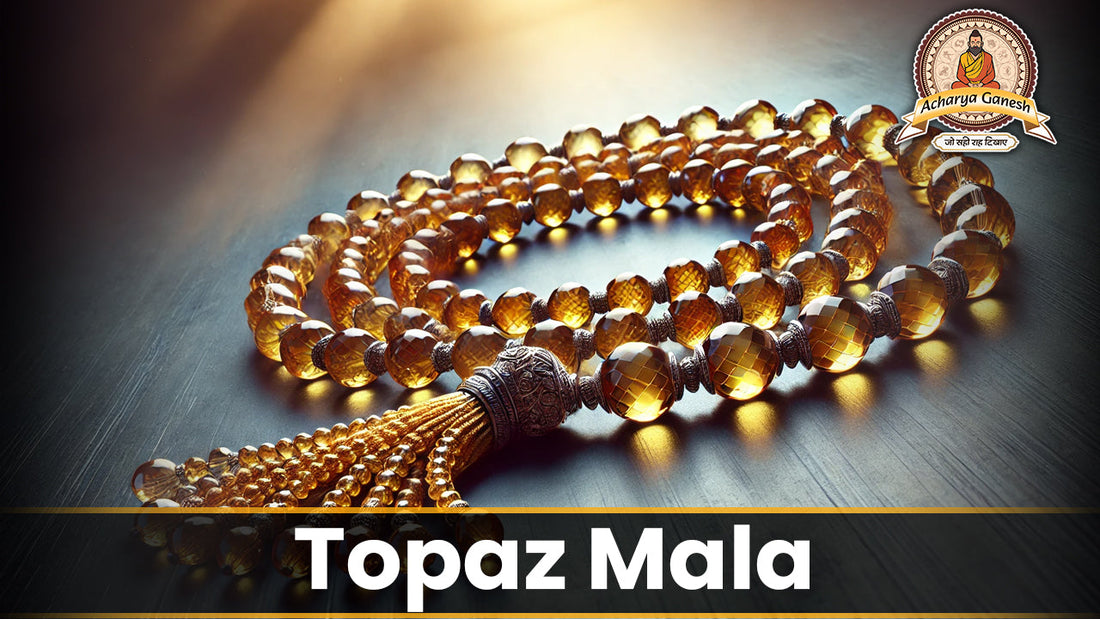 Topaz Stone Mala