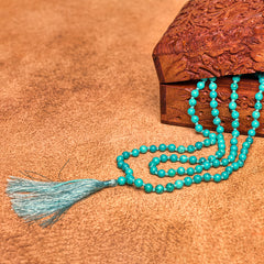 Turquoise Mala (Firoza Mala)